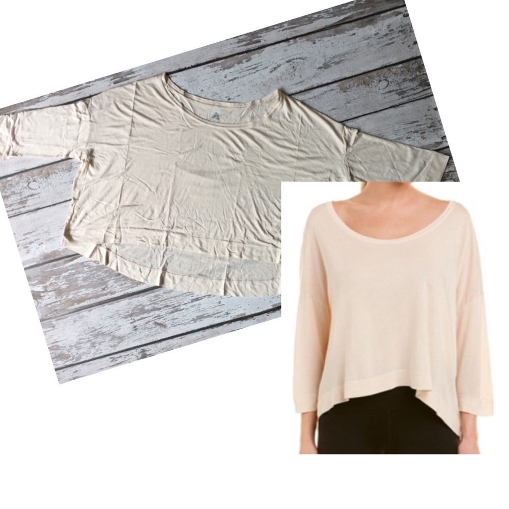 NWOT - Avocado Loose Boat Neck Top - Sz M